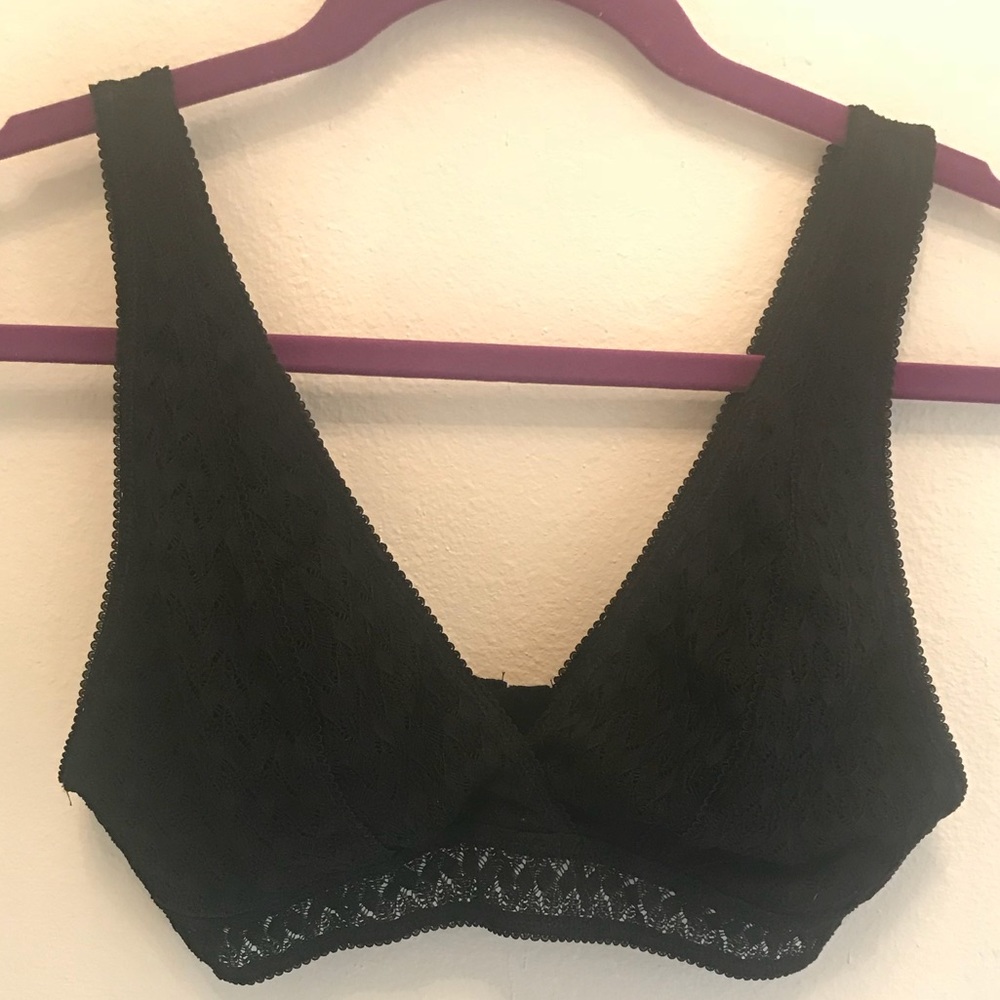Secret Treasures Black Lace Bralette